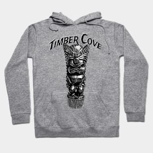 Timber Cove Tiki (on light color shirt) Hoodie